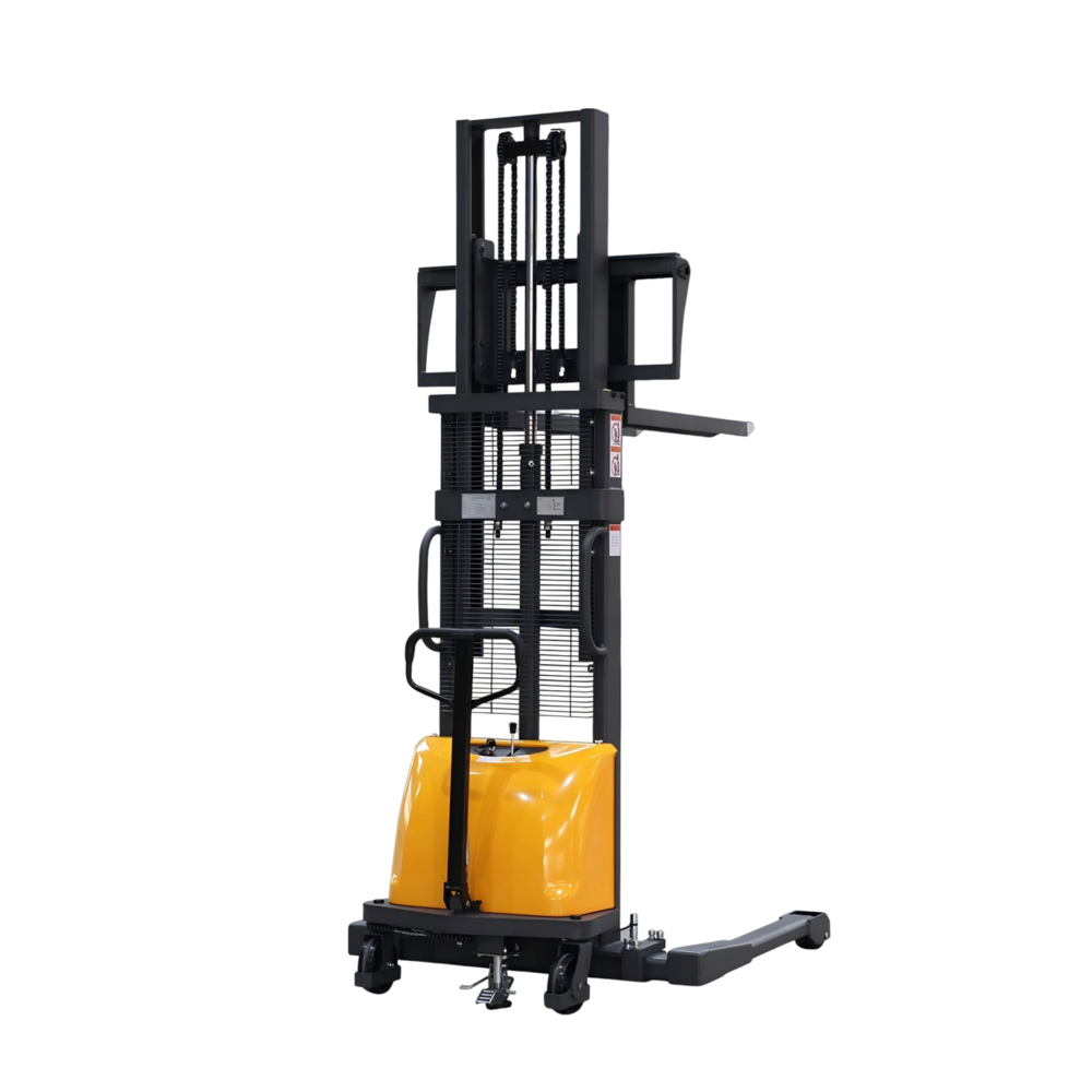 Manual Push Electric Lift Stacker_4Dock